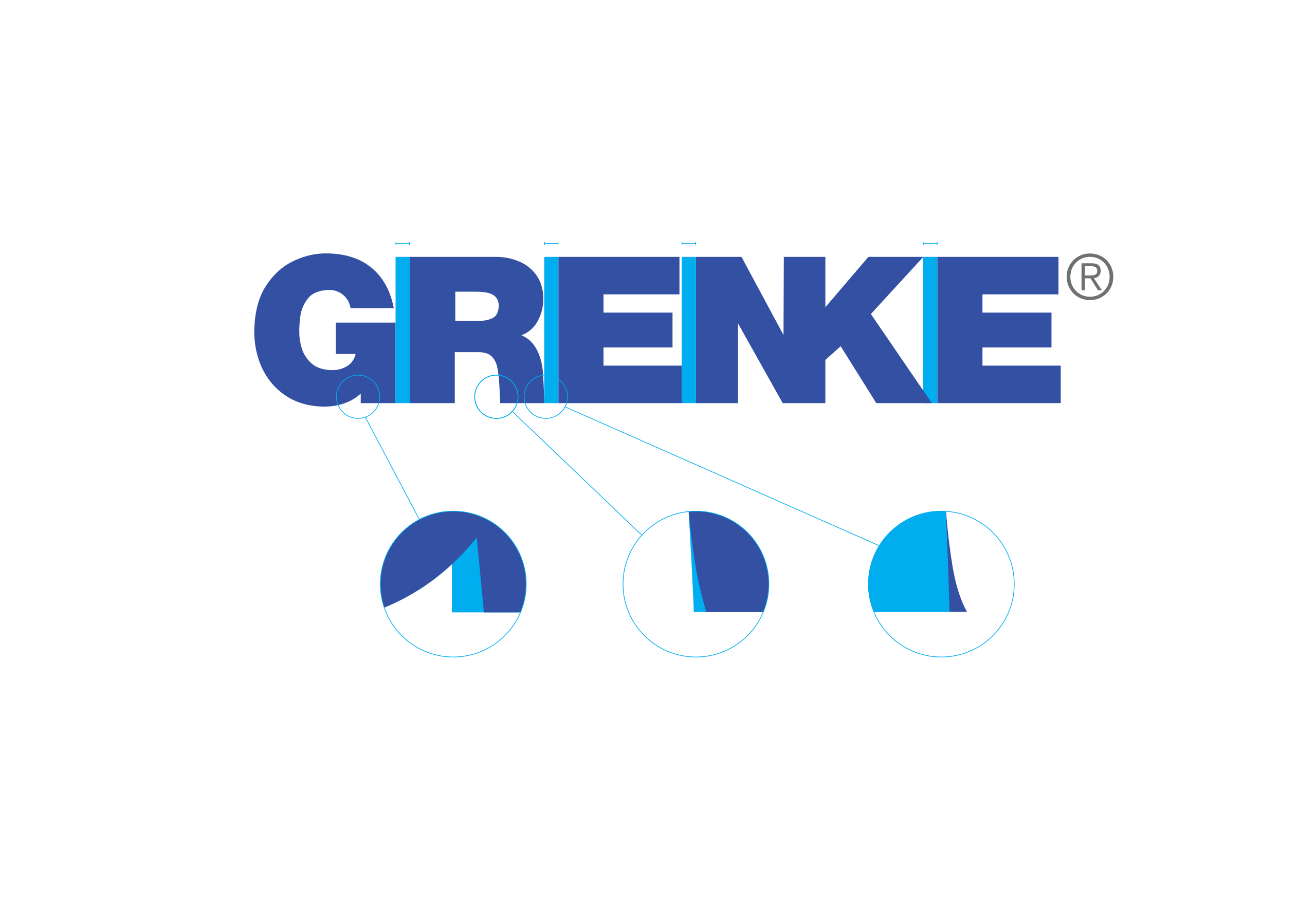 Grenke Logo vorher nachher Bourdonné Design